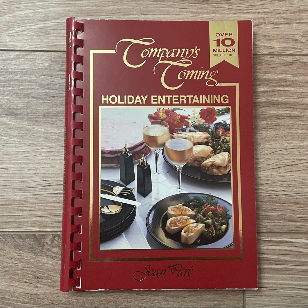 (4/$20) Company's Coming Holiday Entertaining Cookbook